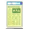 Image 1 : Mad #19 (EC, 1955) CGC VF/NM 9.0 Off-white to white pages. Finding a non-Gaines File copy in this hi