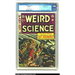 Weird Science #17 Gaines File pedigree Certificate Missing (EC, 1953) CGC NM 9.4 Off-white to white.