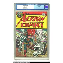 Action Comics #96 Big Apple pedigree (DC, 1946) CGC NM 9.4 Off-white to white pages. As long-time co