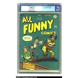 All Funny Comics #21 Mile High pedigree (DC, 1948) CGC VF/NM 9.0 Off-white to white pages. Here's a.
