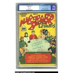 All Star Comics #3 (DC, 1940) CGC FN- 5.5 Off-white pages. If you're intent on putting together a se