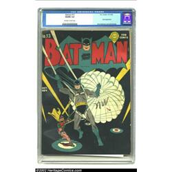 Batman #13 (DC, 1942) CGC VG/FN 5.0 Off-white to white pages. Jerry Robinson and Jack Burnley delive