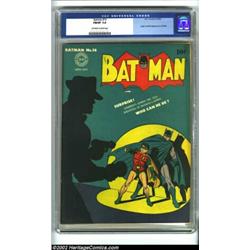 Batman #16 (DC, 1943) CGC FN/VF 7.0 Off-white to white pages. This Jack Burnley cover is composed of