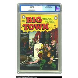 Big Town #3 Mile High pedigree (DC, 1951) CGC VG/FN 5.0 Cream to off-white pages. Vibrant cover colo