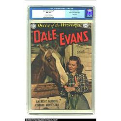 Dale Evans Comics #7 Mile High pedigree (DC, 1949) CGC NM- 9.2 Off-white to white pages. With the pe