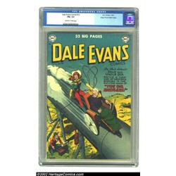 Dale Evans Comics #15 Mile High pedigree (DC, 1951) CGC FN+ 6.5 Off-white to white pages. The lumino