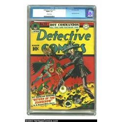Detective Comics #73 (DC, 1943) CGC FN/VF 7.0 Off-white pages. Bob Kane gets help from Jerry Robinso
