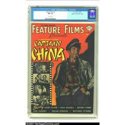 Feature Films #1 Mile High pedigree (DC, 1950) CGC NM- 9.2 White pages. DC's movie title lasted just