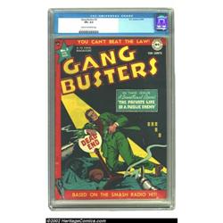 Gang Busters #2 (DC, 1948) CGC VF+ 8.5 Cream to off-white pages. DC leaps into the crime genre fray.