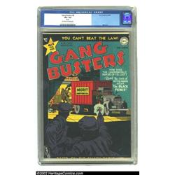 Gang Busters #8 (DC, 1949) CGC VF+ 8.5 Off-white to white pages. Only one copy of this book has been