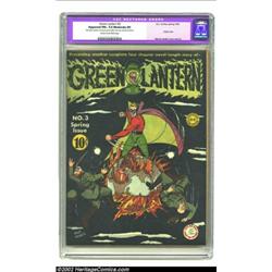 Green Lantern #3 (DC, 1942) CGC Apparent FN+ 6.5 Moderate (P) Cream to off-white pages. This classic