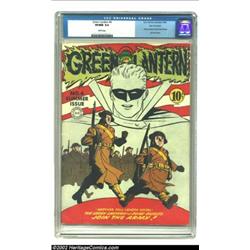Green Lantern #4 San Francisco pedigree (DC, 1942) CGC VF/NM 9.0 White pages. This opulent issue wil
