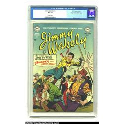 Jimmy Wakely #17 Mile High pedigree (DC, 1952) CGC VF- 7.5 Off-white pages. Looking for a Mile High.