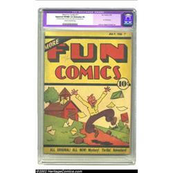 More Fun Comics #11 (DC, 1936) CGC Apparent VF/NM 9.0 Extensive (P) Cream to off-white pages. After.