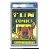 Image 1 : More Fun Comics #16 (DC, 1936) CGC VG 4.0 Cream pages. The beautiful dark blue dominated cover is so
