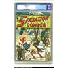 Image 1 : Sensation Comics #14 (DC, 1943) CGC NM- 9.2 White pages. H.G. Peter's stylish art always made Wonder
