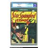 Image 1 : Star Spangled Comics #4 Mile High pedigree (DC, 1942) CGC VF/NM 9.0 Off-white pages. Terrific action