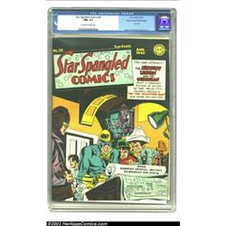 Star Spangled Comics #23 Mile High pedigree (DC, 1943) CGC NM- 9.2 Off-white to white pages. Simon a