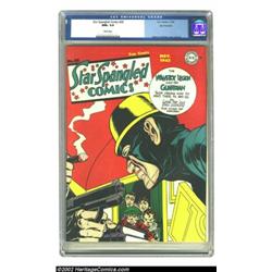 Star Spangled Comics #26 San Francisco pedigree (DC, 1943) CGC NM+ 9.6 White pages. It isn't every d