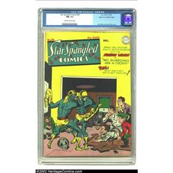 Star Spangled Comics #39 Mile High pedigree (DC, 1944) CGC NM- 9.2 Off-white to white pages. Okay, s