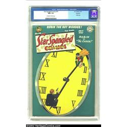 Star Spangled Comics #70 Rockford pedigree (DC, 1947) CGC NM+ 9.6 Off-white to white pages. Robin ha