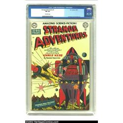 Strange Adventures #3 (DC, 1950) CGC FN 6.0 Off-white pages. DC greats Virgil Finlay, Curt Swan, and