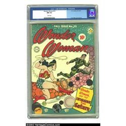 Wonder Woman #10 (DC, 1944) CGC NM 9.4 White pages. If you can find a nicer copy of this early issue