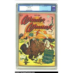 Wonder Woman #17 (DC, 1946) CGC VF+ 8.5 Cream to off-white pages. It seems that there was always som