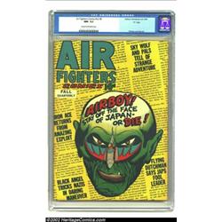 Air Fighters Comics Vol. 2 #8 "D" Copy pedigree (Hillman Fall, 1944) CGC NM- 9.2 Cream to off-white.