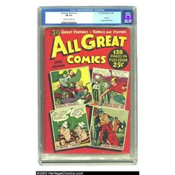 All Great Comics #nn (Fox 1945) CGC FN 6.0 Cream to off-white pages. 128 pages of greatness with Ric