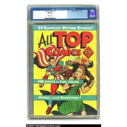 All Top #nn (Wm. H. Wise & Co., 1944) CGC FN 6.0 Off-white pages. This giant All Top Comics by Wise.