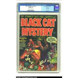 Black Cat Mystery #36 File Copy (Harvey, 1952) CGC VF/NM 9.0 Cream to off-white pages. Warren Kremer
