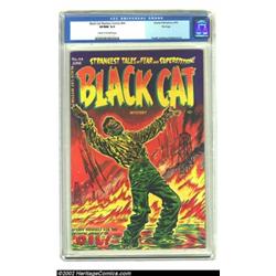 Black Cat Mystery #44 File Copy (Harvey, 1953) CGC VF/NM 9.0 Cream to off-white pages. Relatively ta