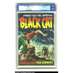 Black Cat Mystery #48 File Copy (Harvey, 1954) CGC NM- 9.2 Cream to off-white pages. Harvey's file c
