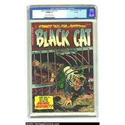 Black Cat Mystery #52 File Copy (Harvey, 1954) CGC VF/NM 9.0 Cream to off-white pages. This sharp co