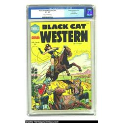 Black Cat Mystery #54 File Copy (Harvey, 1955) CGC VF+ 8.5 Cream to off-white pages. A fun western-t