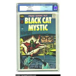 Black Cat Mystery #61 File Copy (Harvey, 1958) CGC NM 9.4 Cream to off-white pages. The classic "Col