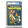 Image 1 : Bugs Bunny's Vacation Funnies #4 File copy (Dell, 1954) CGC VF/NM 9.0 Off-white pages. Dell Giant co