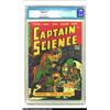 Image 1 : Captain Science #4 (Youthful Magazines, 1951) CGC VF/NM 9.0 Cream to off-white pages. The unmistakab
