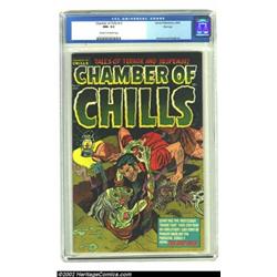 Chamber of Chills #13 File Copy (Harvey, 1952) CGC NM- 9.2 Cream to off-white pages. We love the ide