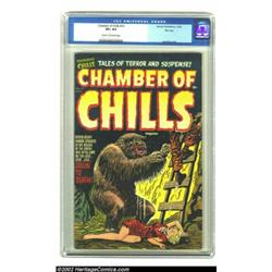 Chamber of Chills #14 File Copy (Harvey, 1952) CGC VF+ 8.5 Cream to Off-white pages. Lee Elias depic