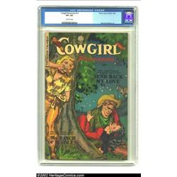 Cowgirl Romances #12 (Fiction House, 1953) CGC VF+ 8.5 Off-white pages. Fiction House covers from th