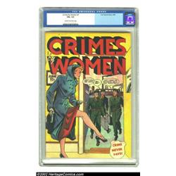 Crimes by Women #7 (Fox, 1949) CGC VG+ 4.5 Cream to off-white pages. Will we ever learn? Here are th