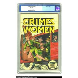 Crimes by Women #54 (Fox, 1954) CGC VF+ 8.5 Off-white to white pages. Where is the love? Where are t