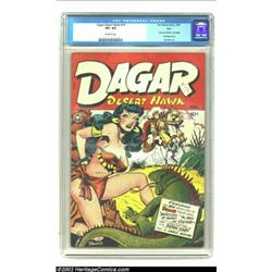 Dagar, Desert Hawk #14 Ohio pedigree (Fox Features Syndicate, 1948) CGC VF+ 8.5 Off-white pages. Edm