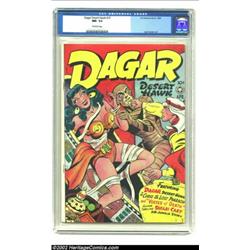 Dagar, Dessert Hawk #15 (Fox Features Syndicate, 1948) CGC NM- 9.2 Off-white pages. The beautiful Da