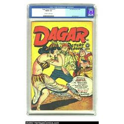 Dagar, Desert Hawk #16 (Fox Features Syndicate, 1948) CGC FN/VF 7.0 Off-white to white pages. Victor