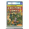 Image 1 : Exciting Comics #26 (Nedor, 1943) CGC NM 9.2 Off-white pages. Aptly named Exciting Comics, these are