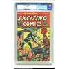 Image 1 : Exciting Comics #47 (Nedor Publications, 1946) CGC VF 8.0 Off-white to white pages. This wonderful A
