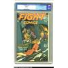 Image 1 : Fight Comics #48 (Fiction House, 1947) CGC VF 8.0 Off-white pages. The sexy Senorita Rio catches up.